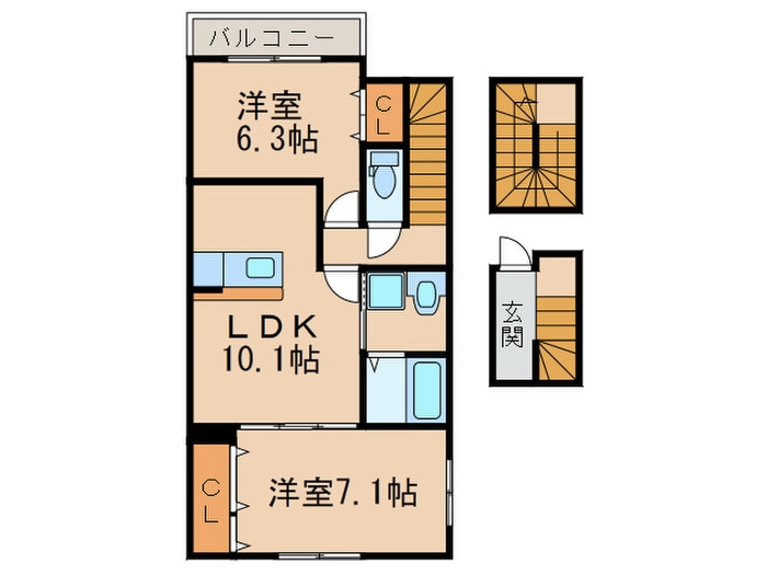 間取り図 サンタ・シーマ