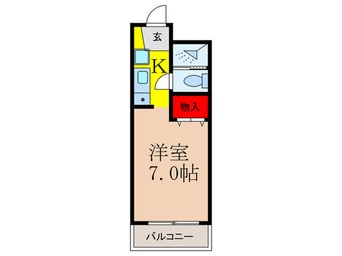 間取図 ソレーユ総持寺