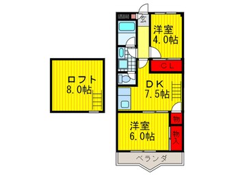 間取図 グランメゾンＢ棟