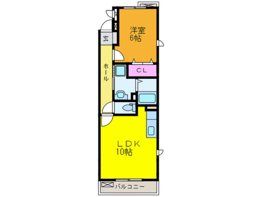 間取図 カ－サ・ドレッセ