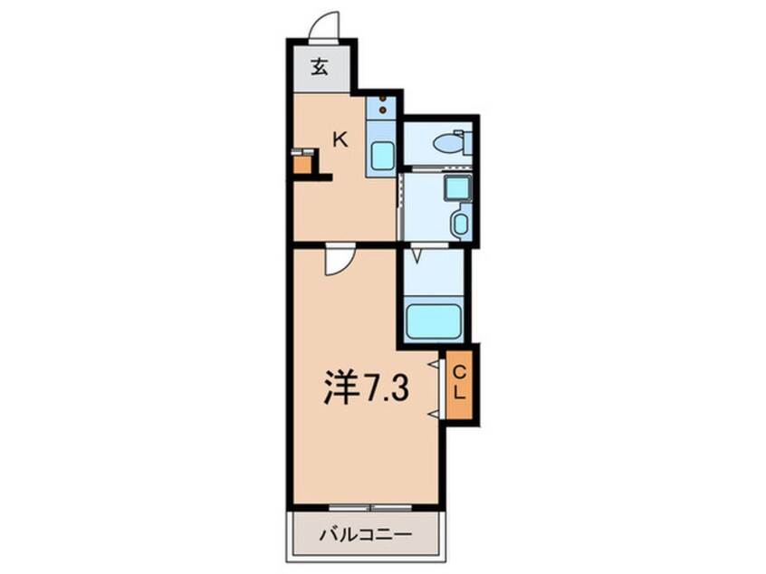 間取図 ALEGRIA西宮津門
