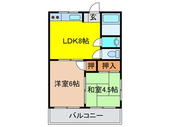 間取図 智関マンション