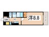 ドルフシィア 1Kの間取り