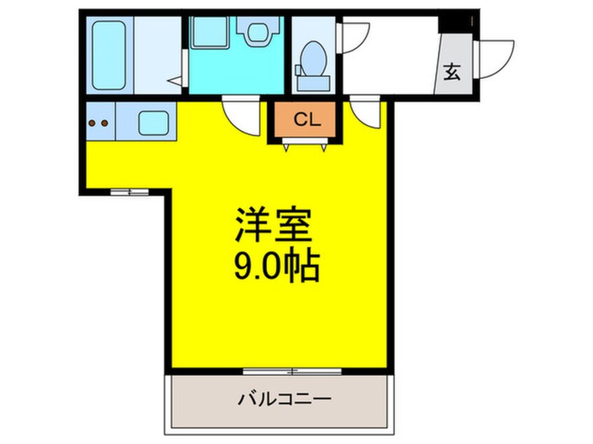 間取図 ノイヴェル姫島