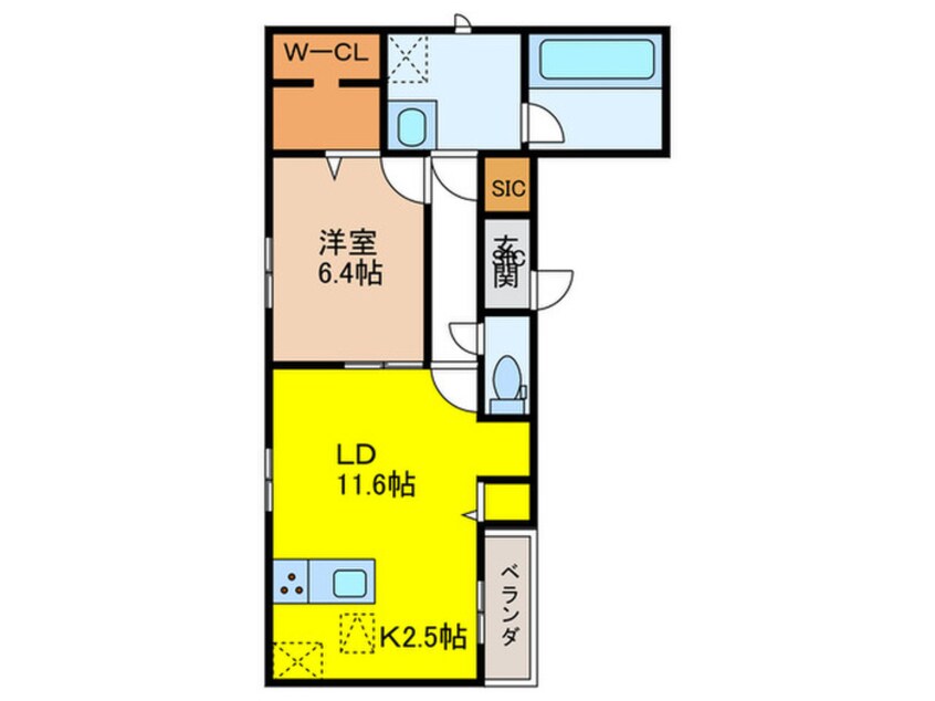 間取図 西町ハイツ