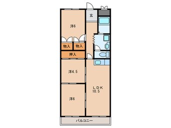 間取図 晏如ビル