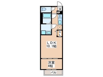 間取図 ｵ-ｻﾑﾊｳｽ三先