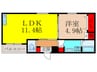 Class-A長瀬 1LDKの間取り