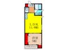 Class-A長瀬 1LDKの間取り