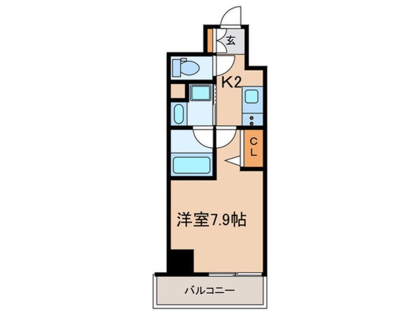 間取図 アルファレガロ神戸元町