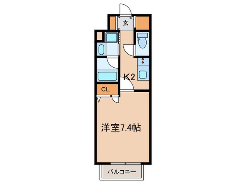 間取図 アルファレガロ神戸元町