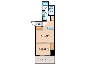 間取図 ブエナビスタ高津タワー