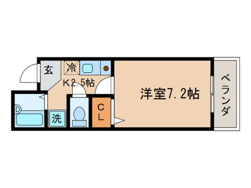 間取図 エクセレント山田