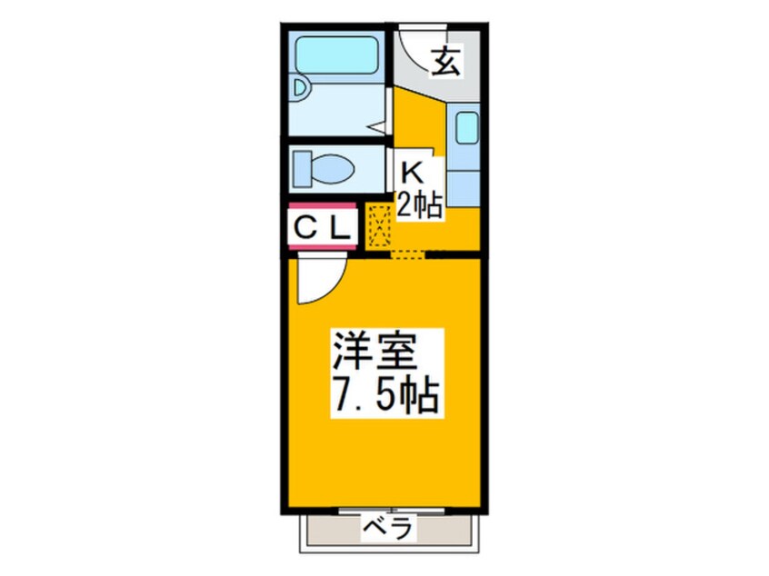 間取図 フレグランスＭ