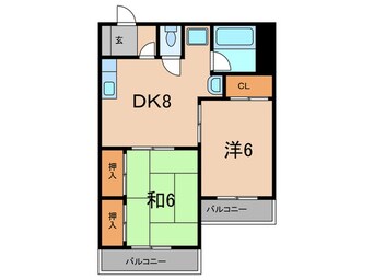 間取図 林マンション
