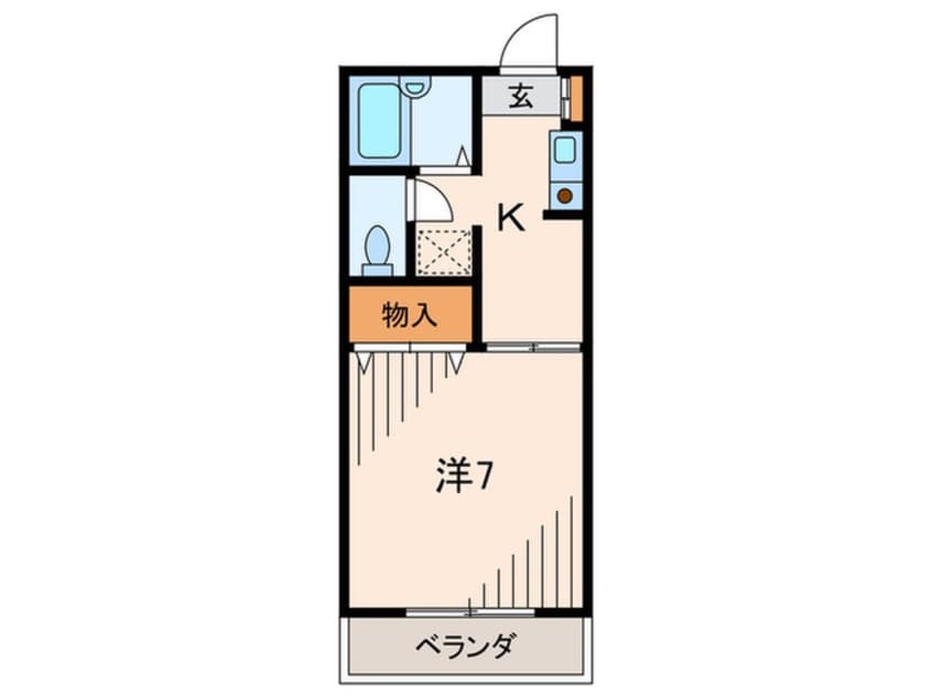 間取図 すみれハイツ