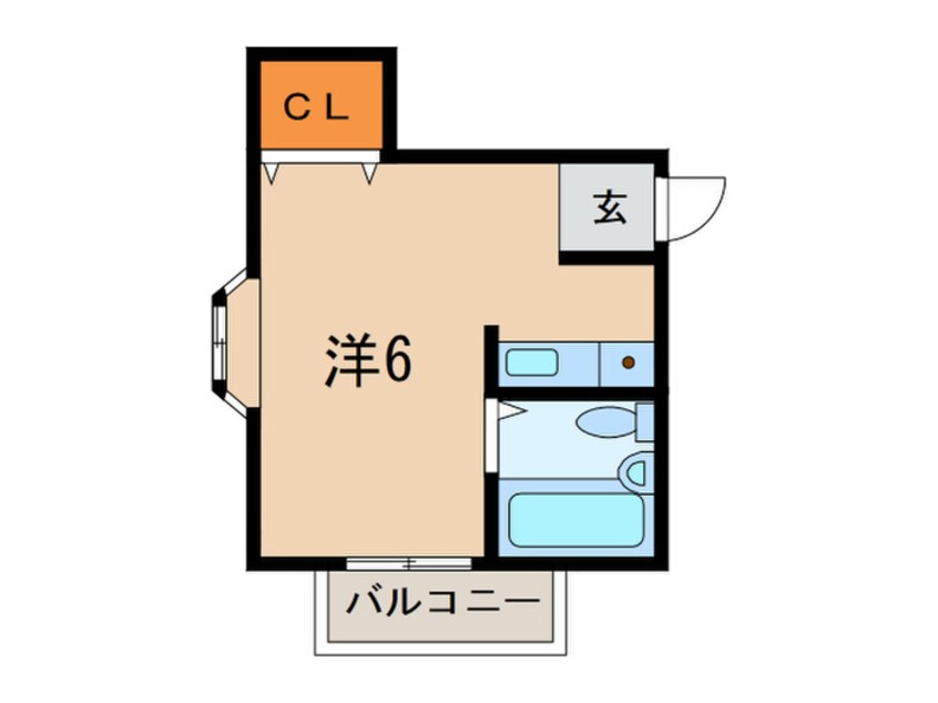 間取図 塩屋荘Ⅰ