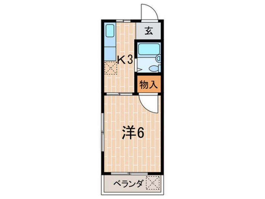 間取図 サンリッチハイツ