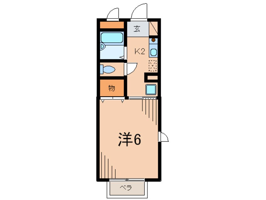 間取図 ラッスル大社