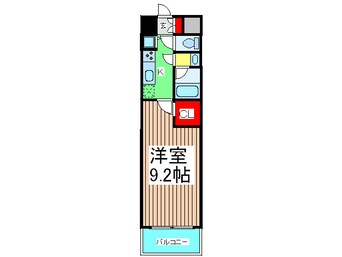 間取図 ア－デンタワ－靭公園