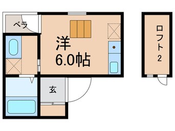 間取図 パロス山本通り