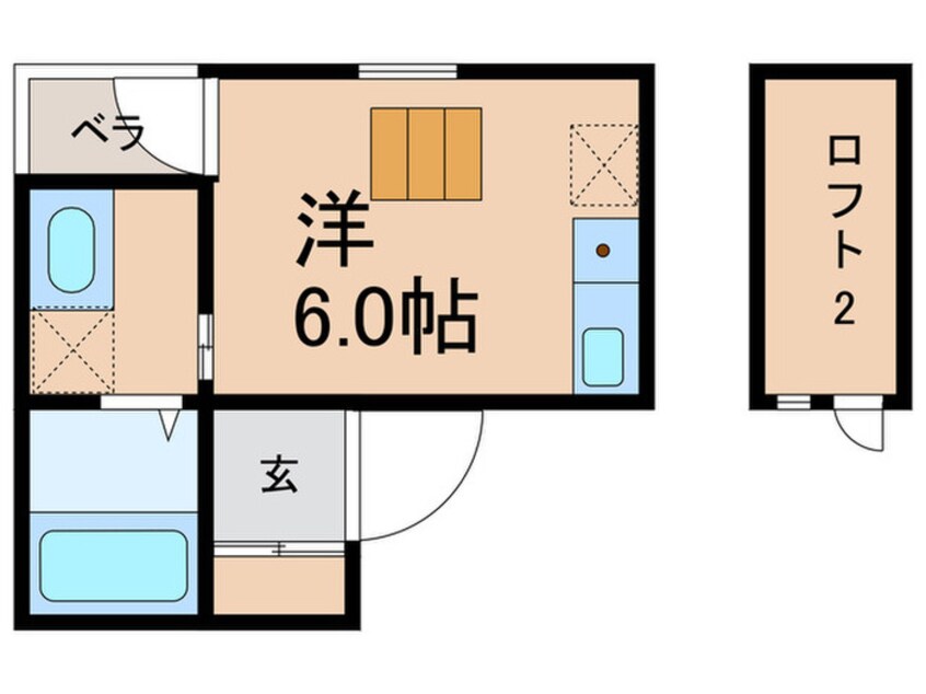 間取図 パロス山本通り