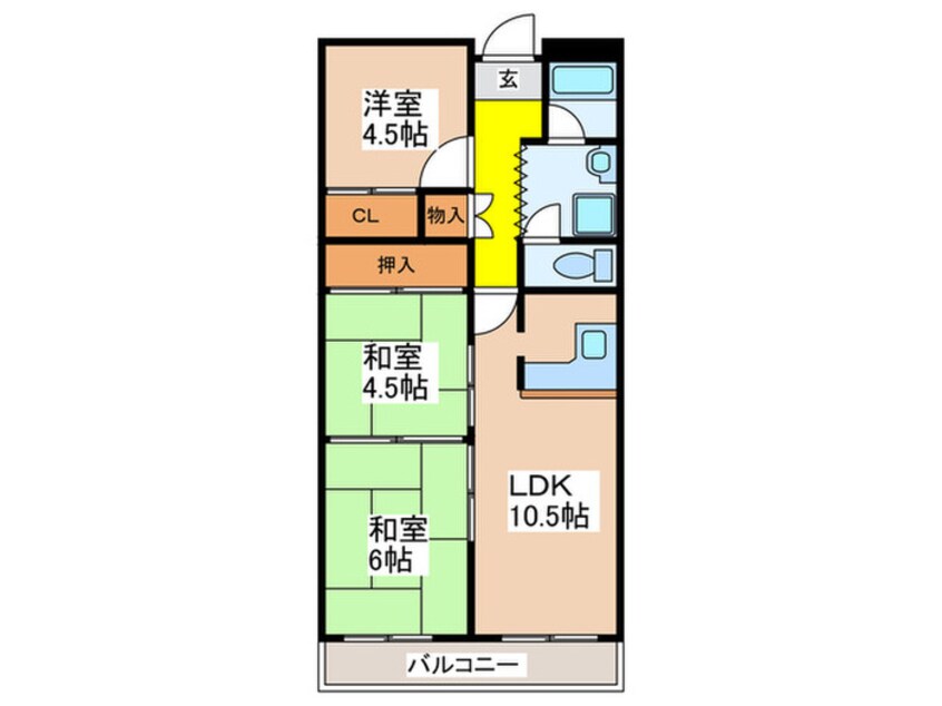 間取図 パナグレープ