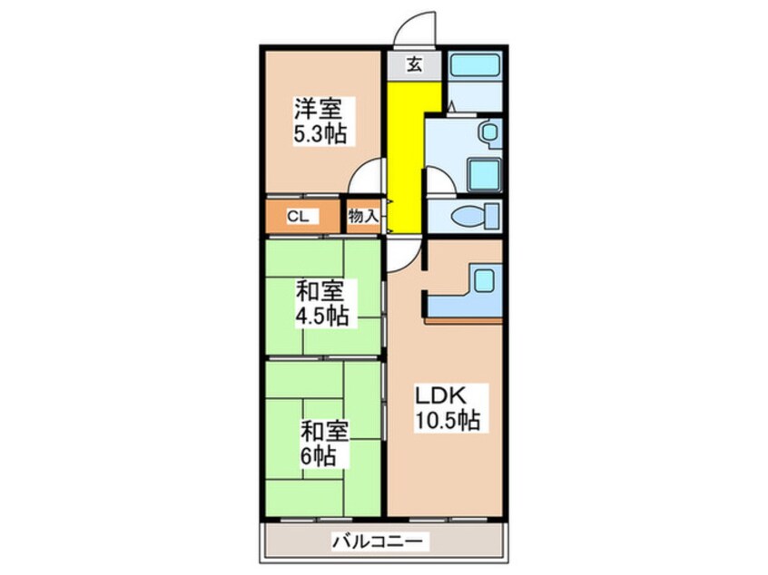 間取図 パナグレープ