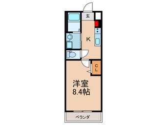 間取図 メイプルコート桜丘