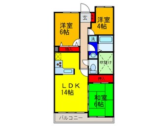 間取図 Ｄｏ鶴見