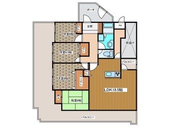 間取図 Ｄｏ鶴見