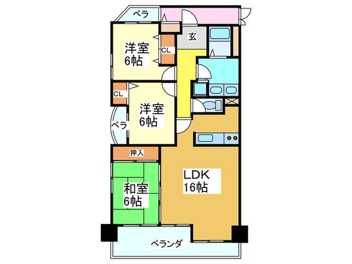 間取り図 Ｄｏ鶴見