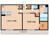 Ott`s和 Ⅰ 1LDKの間取り