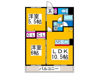 間取図 ヴィスタシア