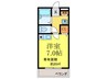 フェリシモ９６ 1Rの間取り