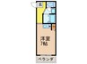 フェリシモ９６ 1Rの間取り
