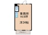 ＯｃｅａｎⅡ 1Rの間取り