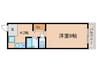Ｓｕｎｄａｎｃｅ 1Kの間取り