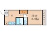 Ｓｕｎｄａｎｃｅ 1Kの間取り