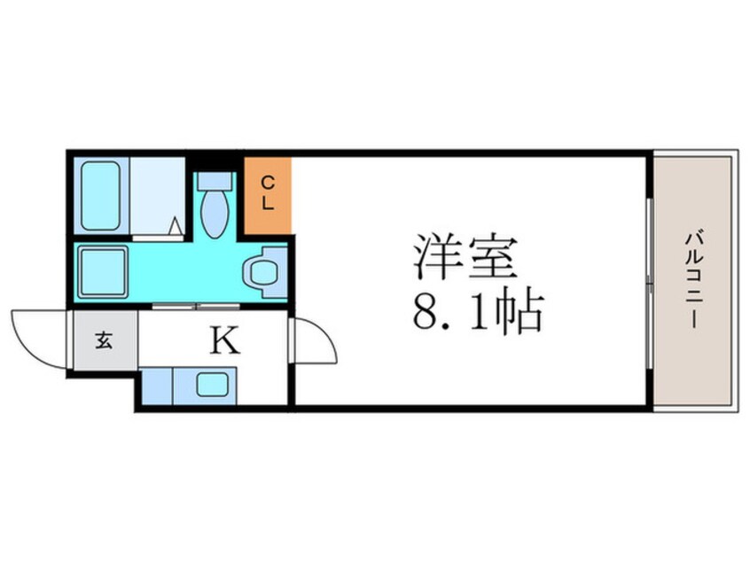 間取図 エスパシオ梅津