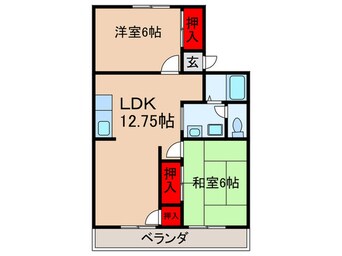 間取図 メゾンアサヒ