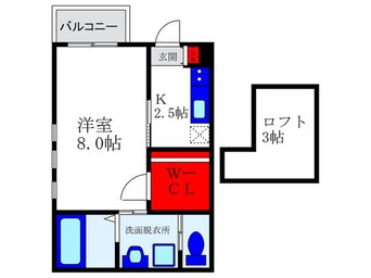 間取図 ラ・アンブル