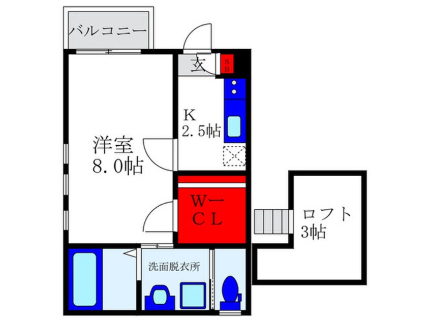 間取図 ラ・アンブル