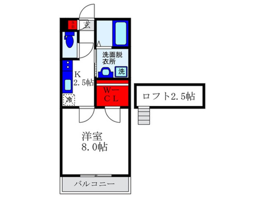 間取図 ラ・アンブル