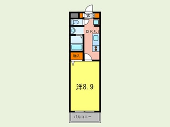 間取図 パトリア芦屋