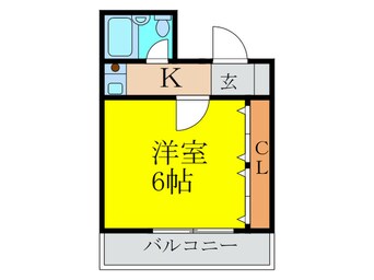 間取図 キャッスル東灘