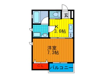 間取図 CASA OVEST