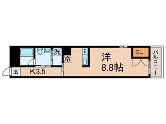 間取図 ブローディア西洞院