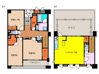 間取図 ロ－タスダイラ－