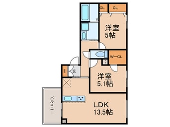 間取図 シーズンズ仁川